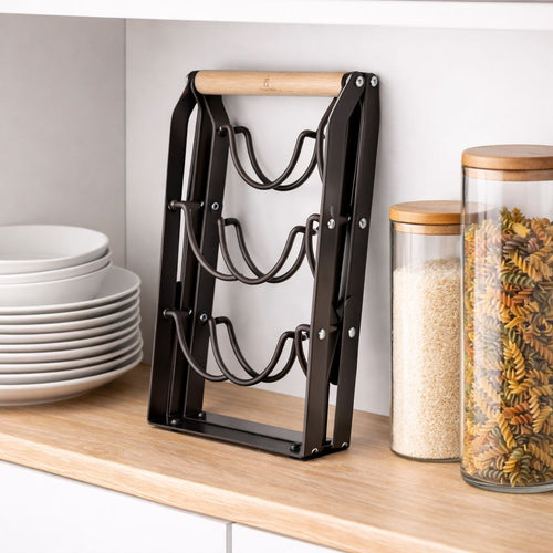 Cava de Vino Plegable de Madera